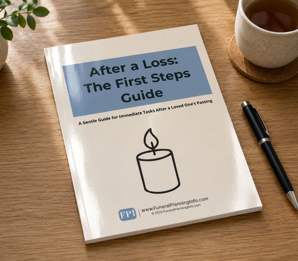 Cover of the After a Loss: First Steps Guide
