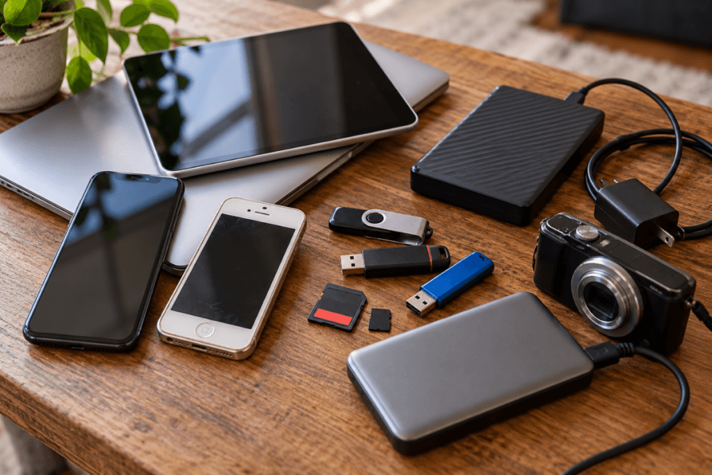 Our digital lives aren't stored in just one place. Old drives, memory cards, USB sticks and forgotten devices may still hold files, photos and information worth finding.